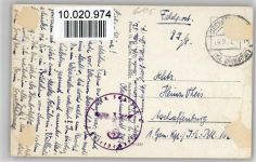 64372 W6105 Ober-Ramstadt - Feldpost Stempel