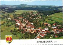 um 1970/80 - Mariasdorf im Burgenland, Wappen.,Alpine Luftbild AKU1