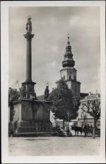 um 1930/40 - Kr. Hradisch: Denkmal, Kirche AKU1