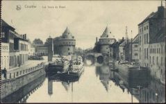 Courtrai Kortrijk 1914 - Courtrai, Les Tours du Bröl.,Ed. Nels AKU1
