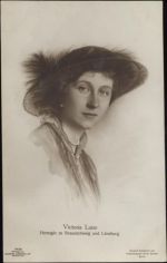 Victoria Luise, Herzogin zu Braunschweig und Lüneburg,Gustav Liersch & Co Adel Prinzessin Victoria Luise um 1910/20