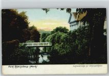 16818 O1950 Rheinsberg - Schloßbrücke Schauspielhaus