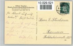 99762 O5501 Neustadt /Harz 1927 - Ruine Hohnstein