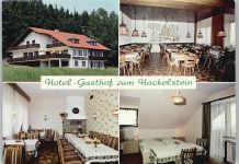 95689 W8591 Fuchsmühl 1965 - Gasthof zum Hackelstein Innenansicht