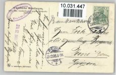W4930 Detmold Hermannsdenkmal 1905 AK Bauwerk