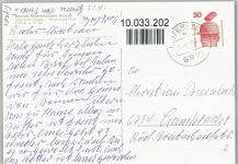 87541 W8973 Oberjoch - Deutsch Österreich Grenze Wappen Tirol