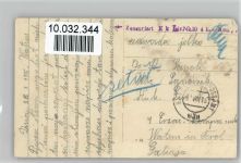 Wattens 1915 - Zensurstempel
