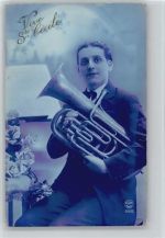 Verlag VOX Paris 5512 Blasinstrument Foto AK