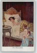 Künstler Bill Fisher - Der Herzensdieb - Amor Engel Fisher, B.