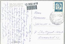 Saline Friedrichshall 1964 AK Schacht "König Wilhelm II " Bergbau Salzbergwerk