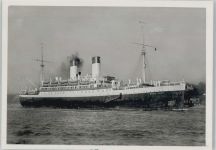 Foto AK Dampfer Monte Olivia