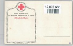 Rotes Kreuz Spenden AK Kriegsgrab