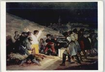 Die Erschießung - Künstler Goya - Gemälde - 1964 AK Tod