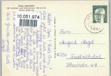 79650 W7860 Gersbach , Baden - Evangel. Jugendheim