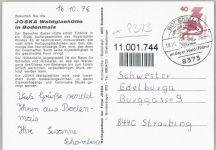 Joska Waldglashütte in Bodenmais 1976 AK Glasbläser