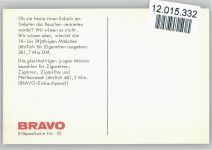 Junge Frau - meine erste Zigarette, rauchen Fisher, B.