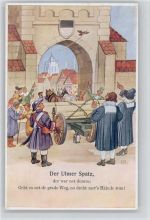 Nr. 366 - Der Ulmer Spatz - Böttcher, H. Künstlerkarte