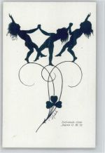 Scherenschnitt - Jugend II. Blatt 32 - Diefenbach, K. W.