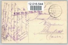 Nr. 19 - Scherenschnitt - Wandern - Böttcher, H. 1918