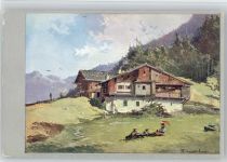 Bauernhaus Serie 256 - Guggenberger, T. Künstlerkarte