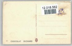 Blumen Verlag Vouga & Cie Nr. 331 - Werbung: Chocolat Suchard - Haller, A. Künstlerkarte