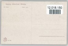 Zigarette rauchen - GMM Nr 426 Fisher, B. Künstlerkarte