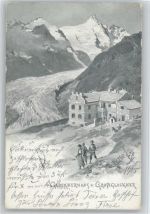 Glocknerhaus - Gletscher - Berghütten - Wandern - Compton, T. Künstlerkarte