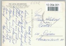 66693 W6642 Orscholz - Hotel zur Saarschleife Schwimmbecken Innenaufnahme Speisezimmer
