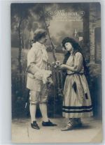 Foto AK Serie 1601-- Rokoko Mignon 1910