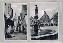 72280 W7295 Dornstetten , Württ - Badgasse Rathaus