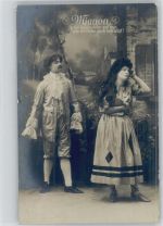 Foto AK Rokoko Mignon 1910