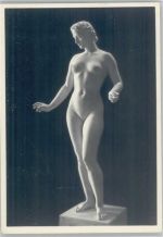 Skulptur von Arno Breker "Psyche" Film-Foto Verlag Nr. 24 Foto AK Erotik Breker, Arno WK II