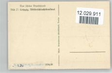 O7000 Leipzig Das schöne Deutschland Bild 27 - Völkerschlachtdenkmal - WHW Lotterie 1934-35 AK WHW