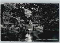 49584 W4557 Fürstenau b Bramsche, Hase - Schloßteich Brücke