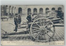 WK I Trophees de guerre . Pieces de 77 artilleries - Versailles Militärtechnik