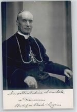 Bischof von Basel i. Lugano Foto AK Bischof