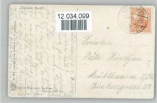 Frau sitzt am Fenster, daneben steht ein Klavier - sign Brogel Sticken 1918 Künstlerkarte