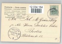 Serie Nr. 686 -Mutter mit Tochter und Strickzeug auf der Parkbank, ein Junger Mann daneben und liest ein Buch Stricken 1903
