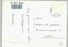 Fotomontage - Schülerköpfe mit Flügel - Matura 1954 Appenzell Abitur