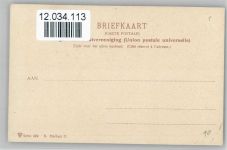 Trachten Holland Kinder mit Holzschuhe und Strickzeug ca 1900 Serie 429 8. Marken II AK Stricken
