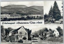 99891 O5801 Winterstein - Großer Inselsberg Gaststätte Zum Hirsch Kremserfahrt Liebensteiner Straße
