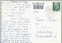 99885 O5806 Luisenthal - FDGB-Erholungsheim Adolf Deter Innenaufnahme Kleiner Speisesaal