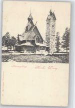 Stadt Brückenberg / Bierutowice - Kirche Wang