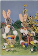 Hasen mit Ostereiern Steiff 1982