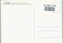 Hasen mit Schubkarre und Ostereiern Steiff