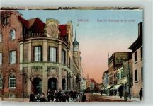 W5160 Düren Rue de Cologne et la poste Kölner Straße mit Kaiserlichem Postamt Postamt