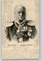 in Gala Uniform mit Orden Adel Kaiser Wilhelm I 1903
