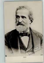 Portrait Foto 1900 AK Verdi, G.
