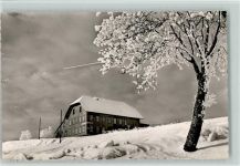 76599 W7566 Weisenbach , Murgtal - Gasthaus Rössle Winter