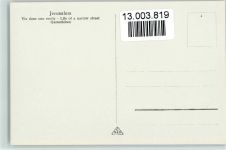 Nr. 538 Jerusalem - Gassenleben Motiv Israel 1932